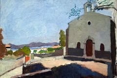 Henri Matisse 1904 Chapel of Saint Joseph, Saint-Tropez From New York Metropolitan Museum Of Art At New York Met Breuer Unfinished